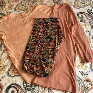 LuLaRoe TC leggings outfit
